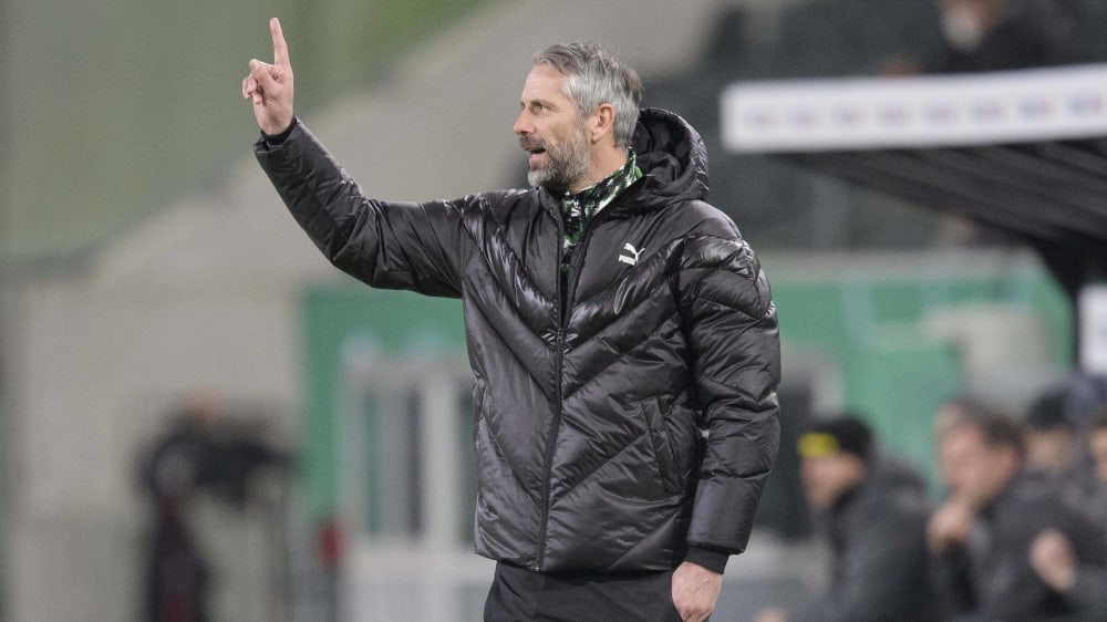 Verlässt Gladbach im Sommer - und steht deshalb bei den Fans in der Kritik: Trainer Marco Rose.