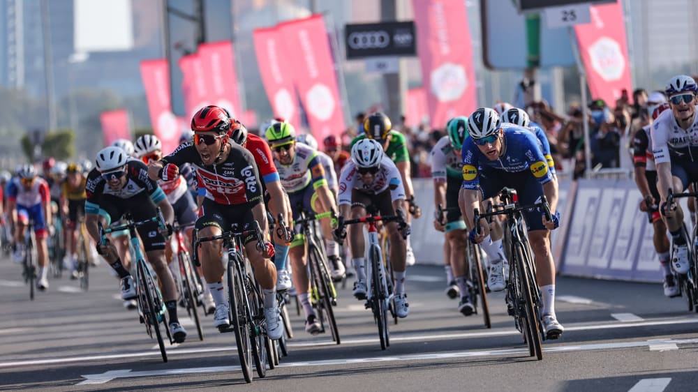 Hatte am letzten Tag die meisten Körner im Massenspurt: Caleb Ewan.