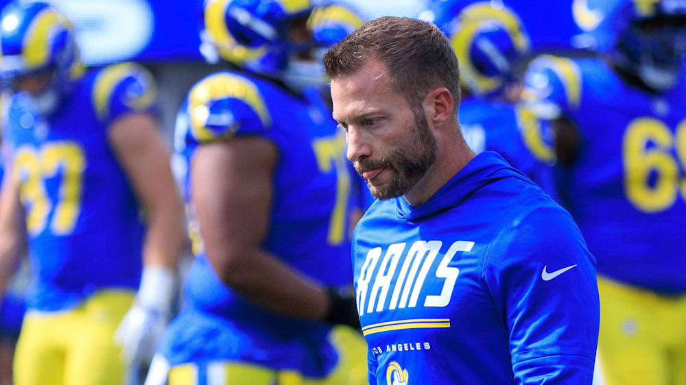 Sean McVay erlebt mit den hoch gehandelten Rams einen völlig unerwarteten Fehlstart.