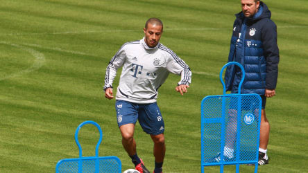 Thiago und Hansi Flick
