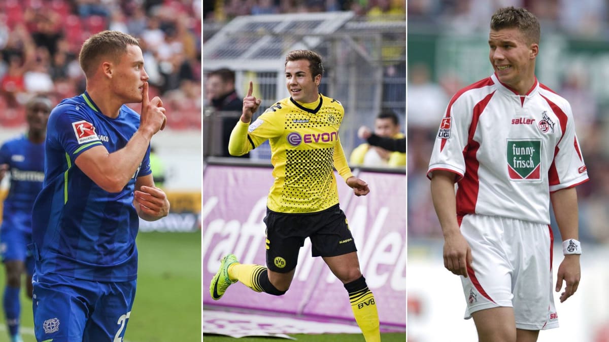 Wirtz vor Rekord: Jüngste Bundesliga-Spieler mit zehn Toren