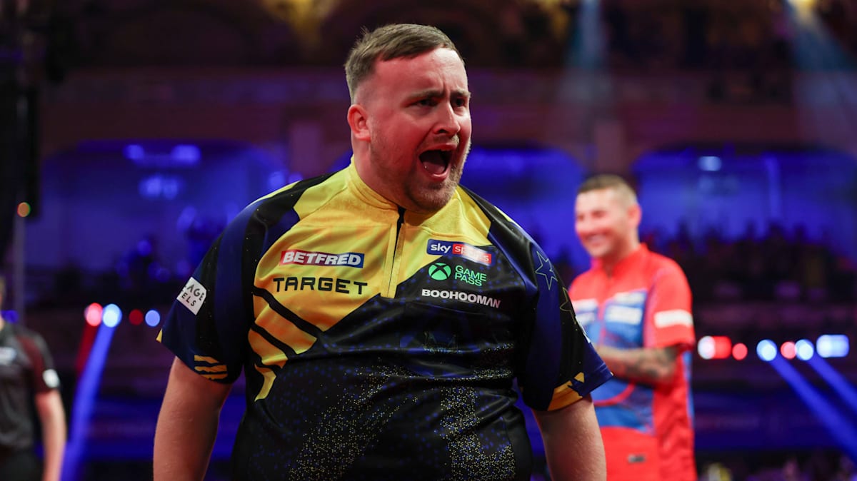 Spectacular video: Littler opens with a nine-darter - | even Aspinall has ...