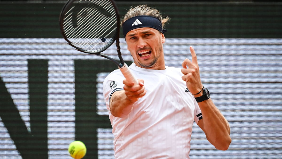 In drei Sätzen gegen de Jong: Zverev steht im Viertelfinale der French Open