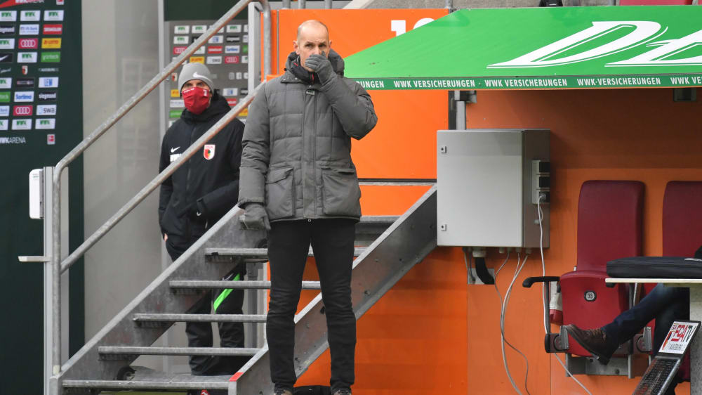 "Das darf nicht noch einmal passieren": FCA-Trainer Heiko Herrlich.