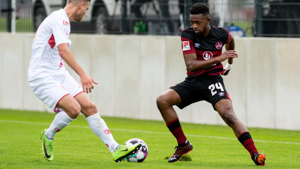 Matchwinner im Test gegen Regensburg: Nürnbergs Virgil Misidjan (r.).