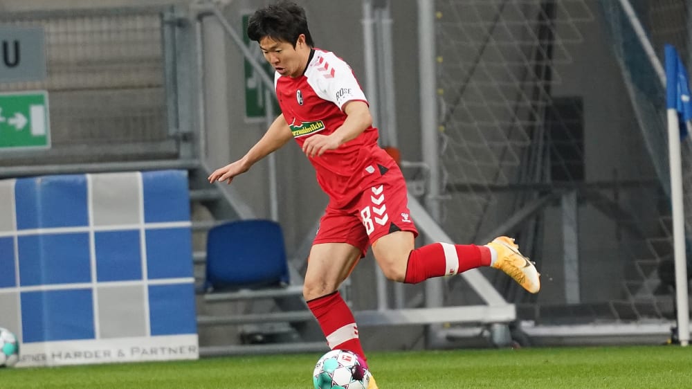 In Freiburg so richtig angekommen, aber es droht der langfristige Abschied im Sommer: Freiburgs Chang-Hoon Kwon.