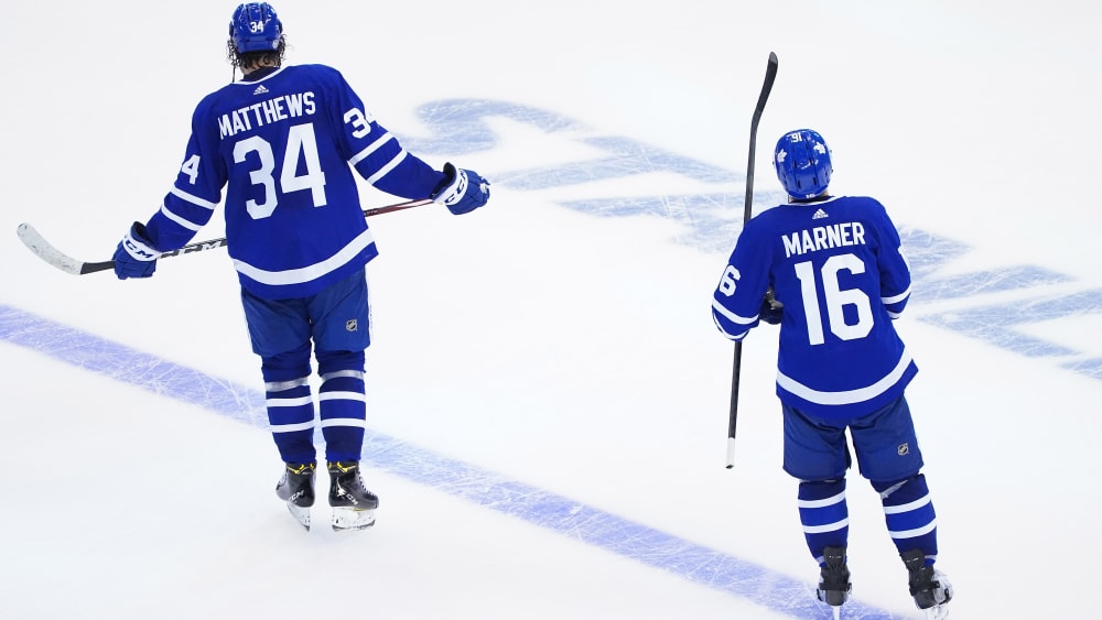 Zwei Hoffnungsträger im Reifeprozess: Auston Matthews (l.) und Mitch Marner.
