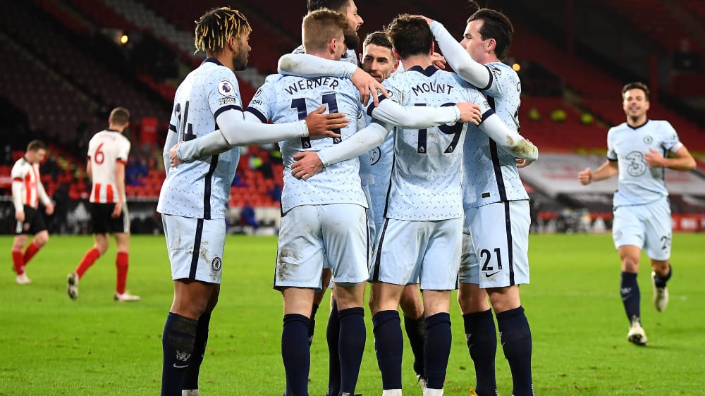 Dritter Sieg in Folge: Chelsea kletterte durch den Erfolg in Sheffield auf Platz 5.
