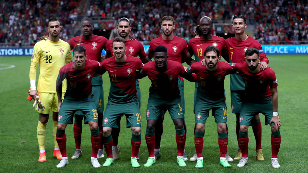 Die portugiesische Nationalmannschaft