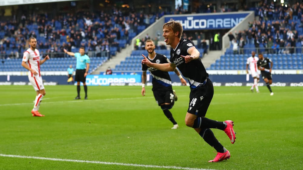 Erst Geschichte Dann Siegtor Bielefeld Bejubelt Edmundsson Kicker