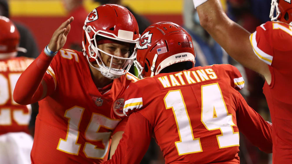 Kaum Fehler zum Start der NFL-Saison: Chiefs-Quarterback Patrick Mahomes.