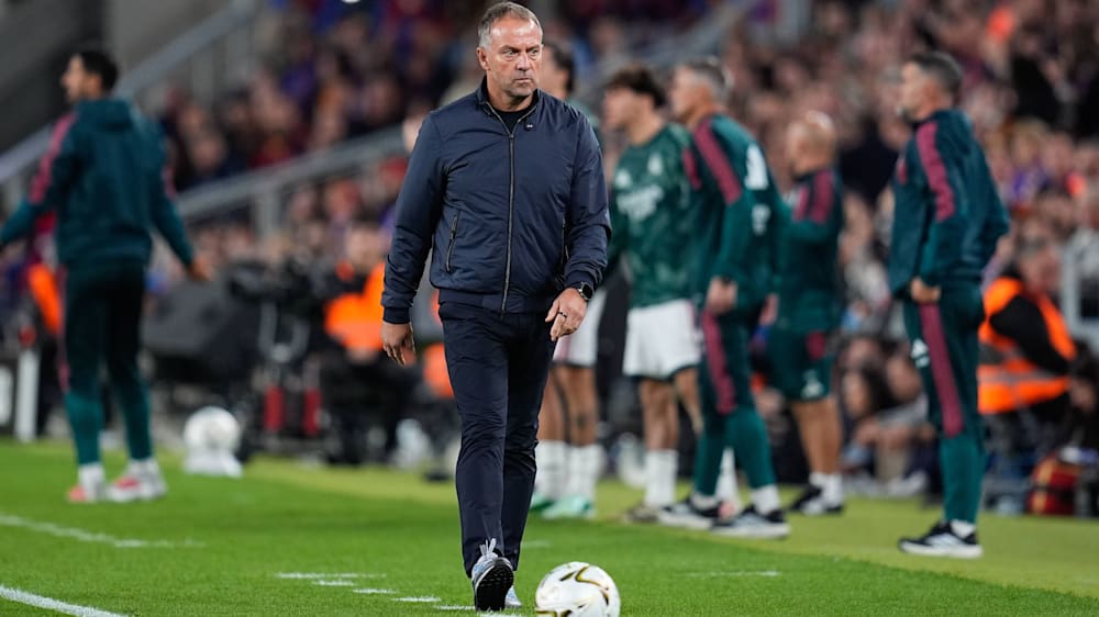 Enttäuschter Barca-Trainer: Hansi Flick im Clasico
