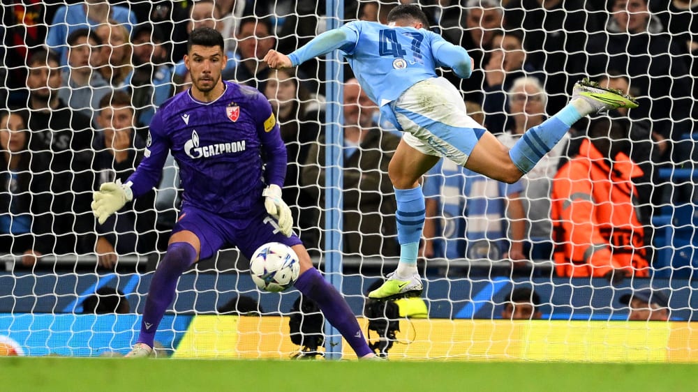Bilder Manchester City Roter Stern Belgrad 31 Vorrunde, 1. Spieltag Champions League