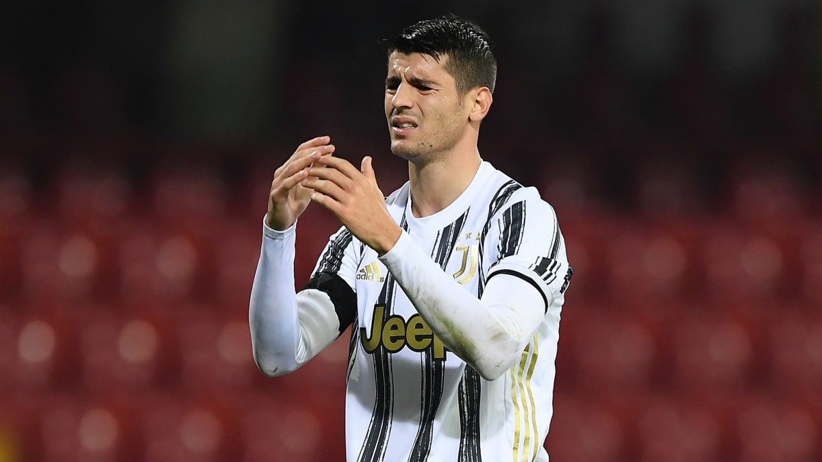 Morata Trifft Und Sieht Rot Juve Trennt Sich Zum Funften Mal Remis Kicker