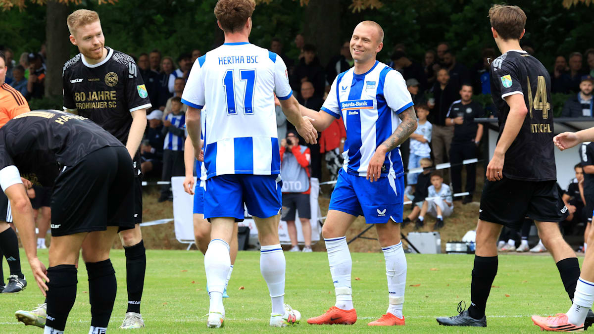 Hertha B.Sc. 15-0 win: In the first warm-up match of the pre-season