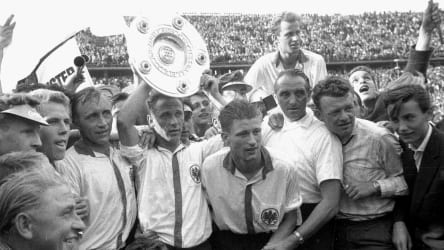 Deutscher Meister 1959: Eintracht Frankfurt.