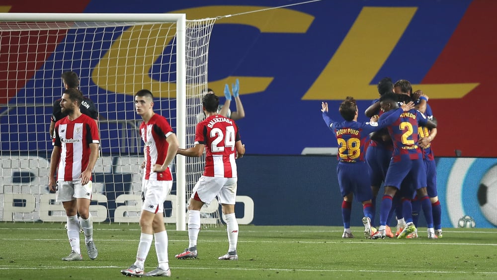 Die Einen freut's, die Anderen nicht: Das Tor von Ivan Rakitic zum 1:0.
