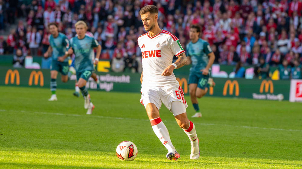 Kam für den verletzten Ellyes Skhiri rein - und wird in den nächsten Wochen wieder starten: Tom Krauß