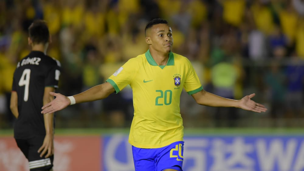 Ihm glückte der späte 2:1-Siegtreffer für Brasilien: Lazaro.