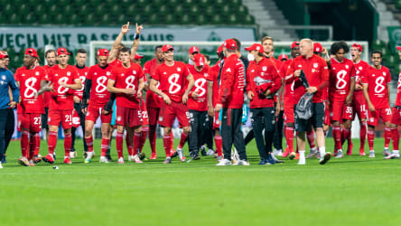 Münchner Jubel: Die achte Meisterschaft in Folge ist perfekt.