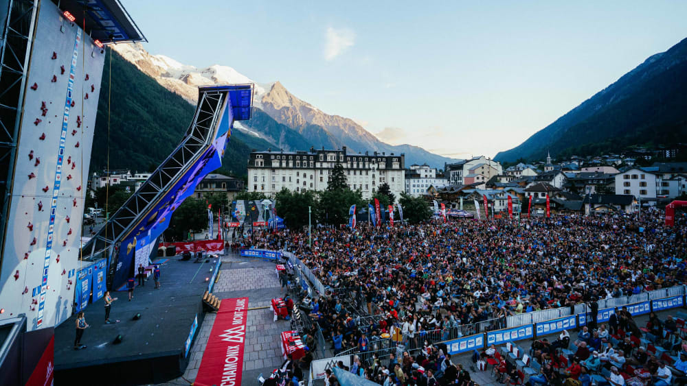 Beste Stimmung vor dem Lead-Finale in Chamonix 