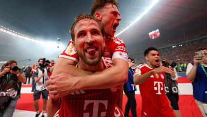 Den FC Bayern auf den Schultern: Harry Kane