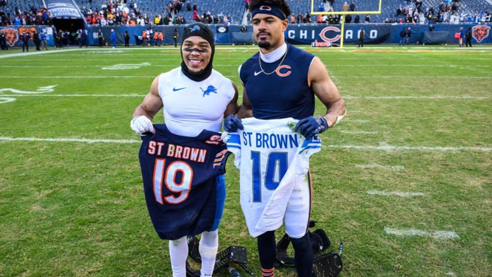 Amon-Ra (li.) und Equanimeous "EQ" St. Brown