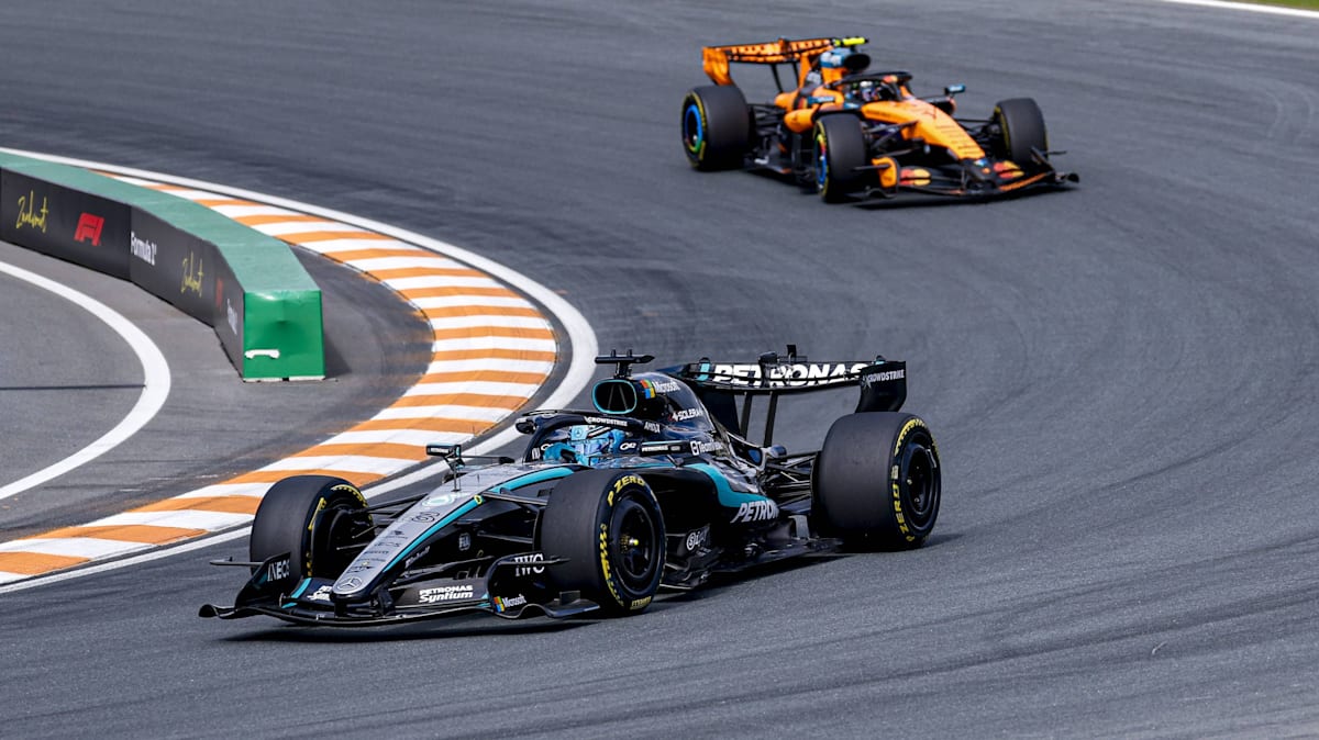 Russell also in the lead in the sprint - | Hülkenberg has to park his car
