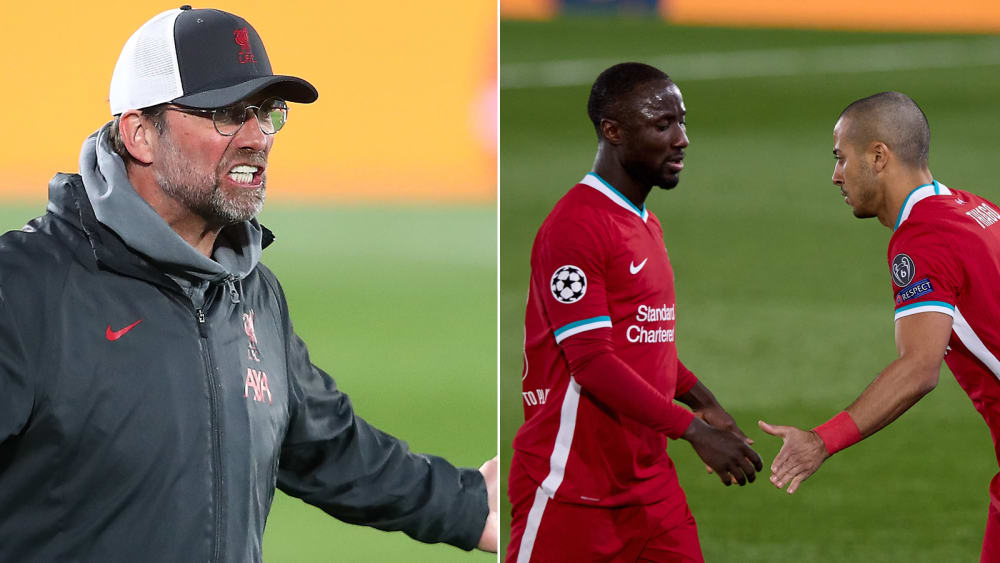 "Es war taktisch": Jürgen Klopp brachte Thiago für Naby Keita in Madrid schon kurz vor der Pause.