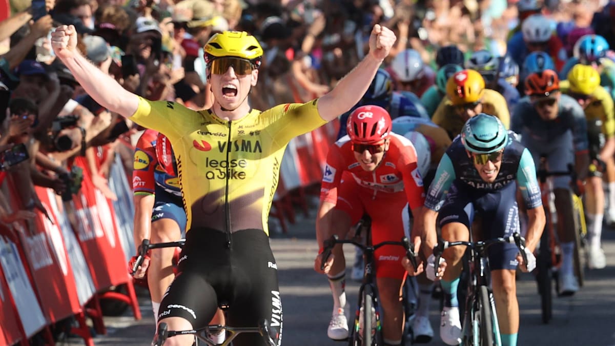 Vuelta: Brennan wins the sprint - | Pogacar still in red