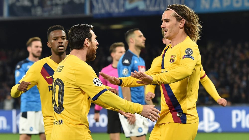 Eiskalt: Antoine Griezmann schoss Barça mit seinem Ausgleichstreffer zum 1:1 in eine gute Ausgangslage für das Rückspiel.