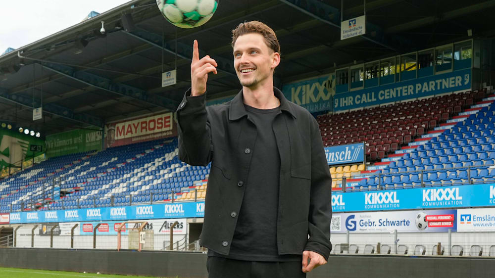 Bereit für die neue Aufgabe: Moritz Heyer hat in Meppen unterschrieben.