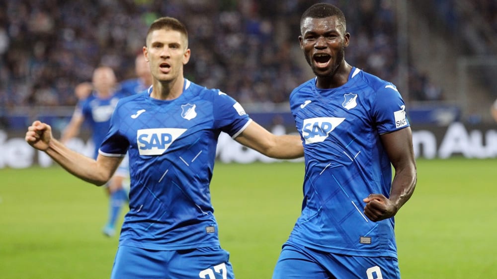 Erfolgreiches Duo: Andrej Kramaric (li.) und Ihlas Bebou sorgten für die beiden Hoffenheimer Treffer.