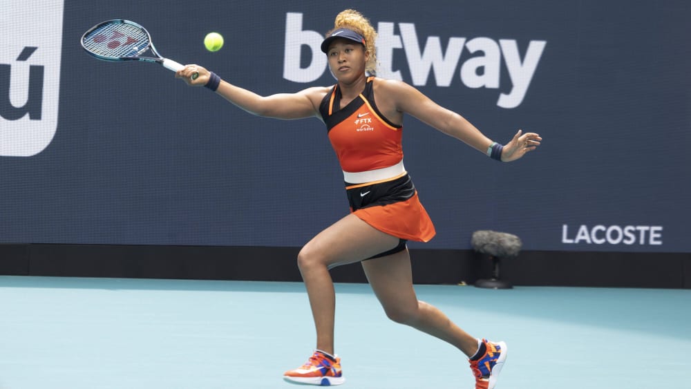 Naomi Osaka wird in der zweiten Runde auf Angelique Kerber treffen.