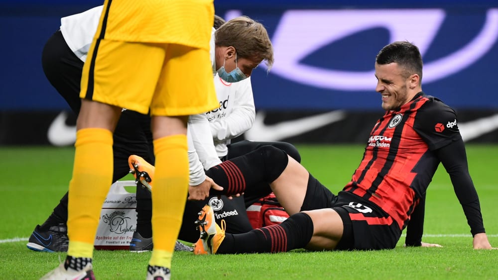 Verletzte sich beim Auswärtssieg in Berlin am rechten Knie: Filip Kostic.