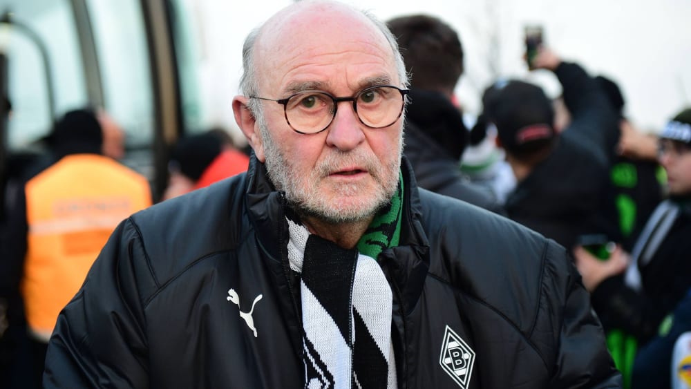 Jubilar Horst Köppel besucht immer noch Spiele "seiner" Borussia.
