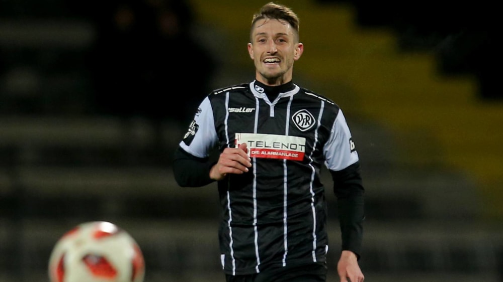 Bald wieder zurück zu Rostock? Stephan Andrist, hier noch im Dienste von VfR Aalen.