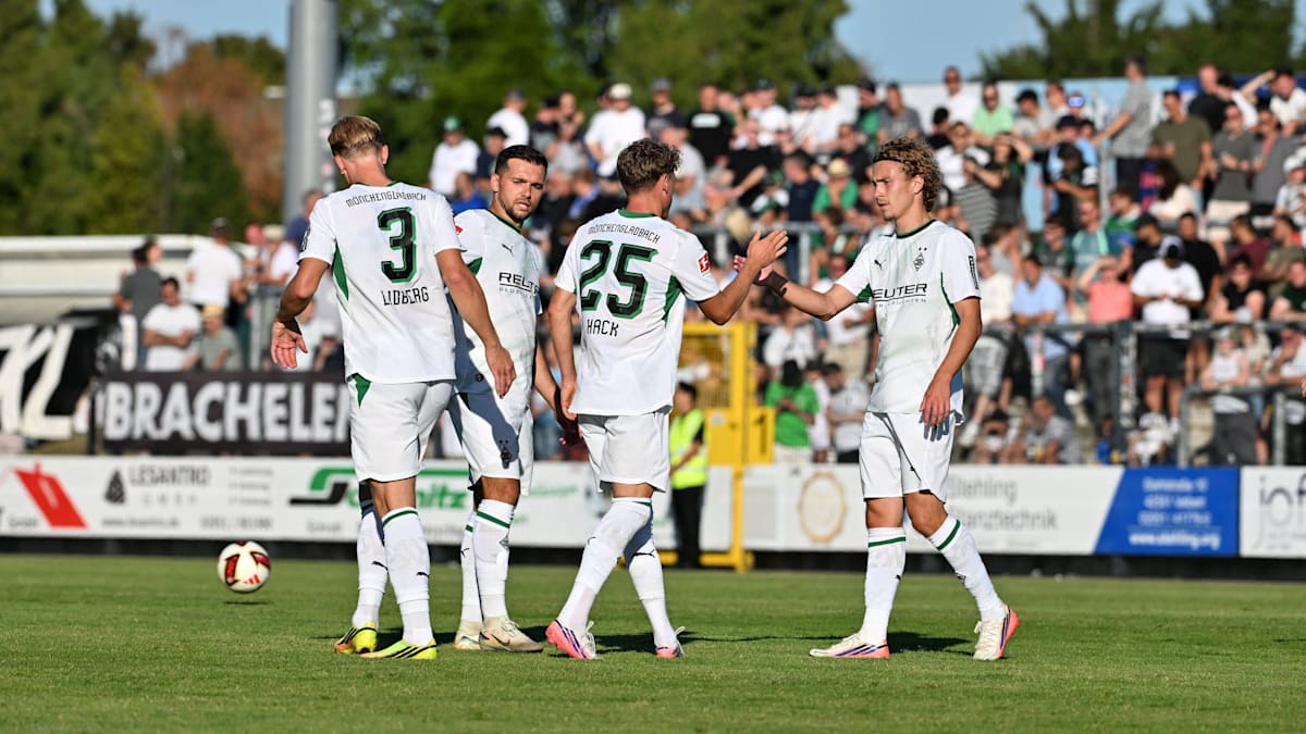 Polanski sees Gladbach 8-0 after the break - | and has to substitute Mohya ...