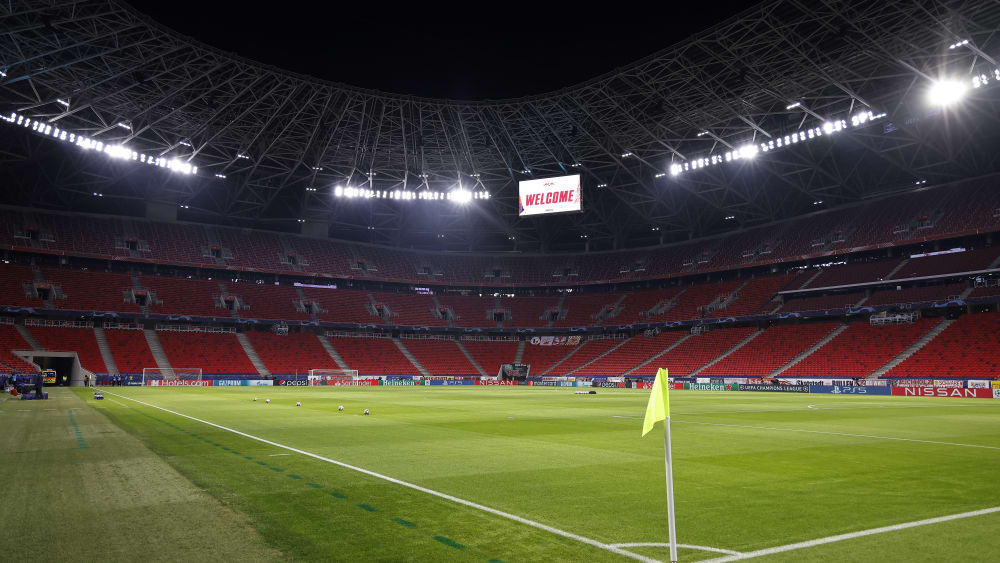 In der Puskas-Arena treffen sich Leipzig und Liverpool erneut.
