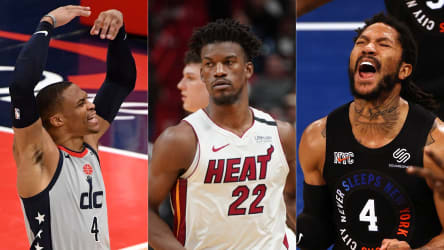 Manche dürfen sie ohne Einsatzzeiten in die Höhe strecken, anderen bleibt sie trotz Hall-of-Fame-Leistungen verwehrt: die Larry-O'Brien-Trophäe, der größtmögliche Titel in der NBA. Die besten noch titellosen aktiven Spieler zum Durchklicken.