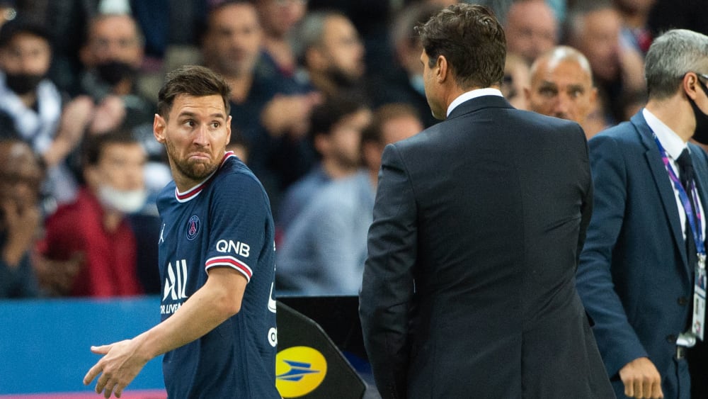 Messi Arger Bei Auswechslung Psg Trainer Pochettino Erklart Sich Kicker