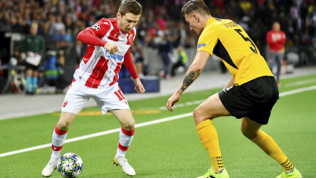 Immer gefährlich: Marko Marin von Roter Stern Belgrad.