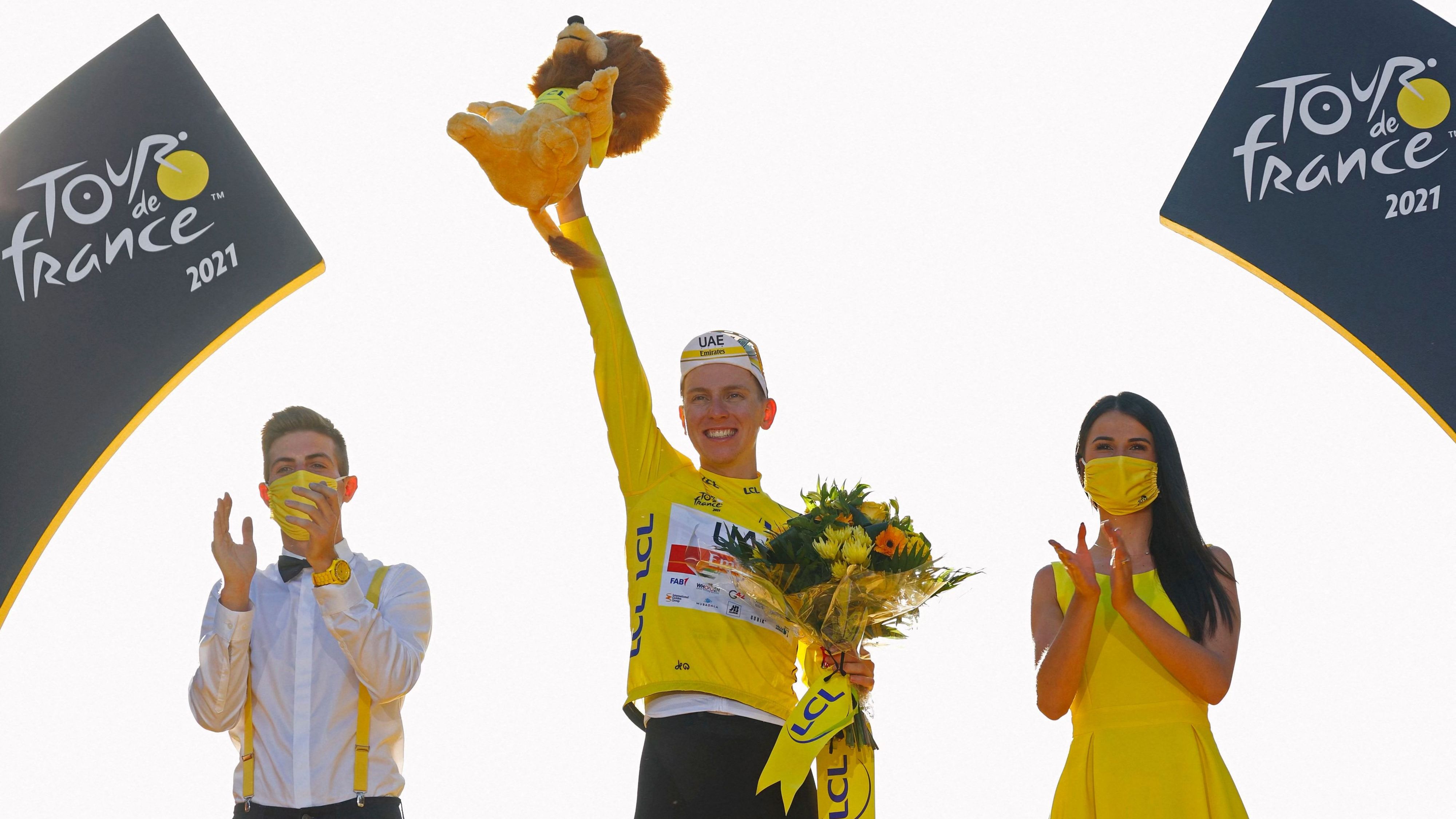 Tour de France 2021: Pogacar räumt gleich drei Trikots ab ...