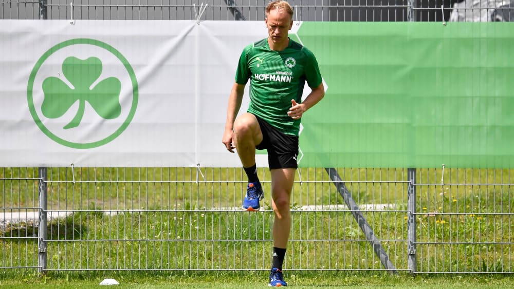 Havard Nielsen trainiert nur individuell.