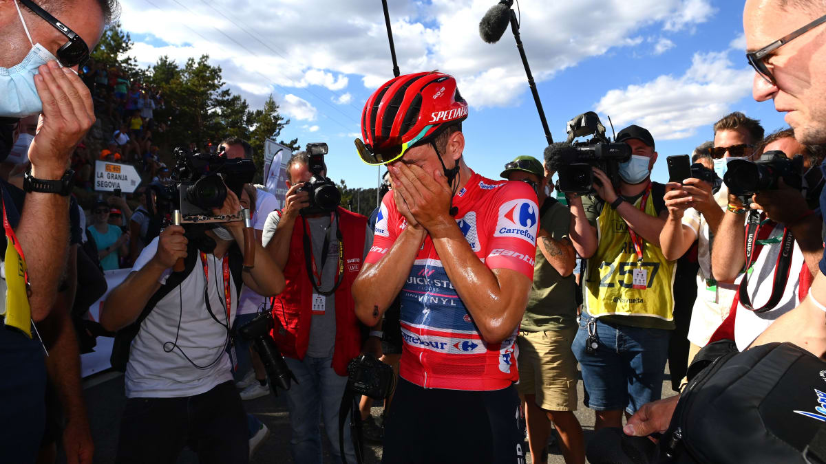 Rotes Trikot verteidigt: Evenepoel dicht vor Vuelta-Sieg - kicker