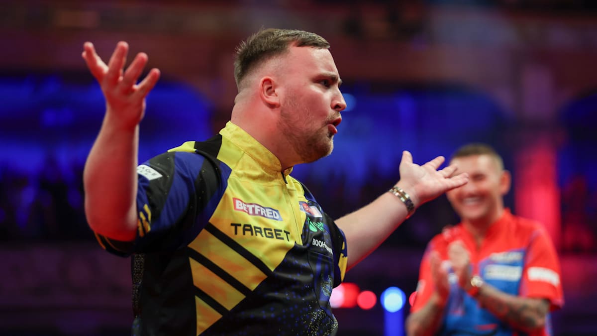 Almost a double nine-darter! Record-breaker Littler conjures up magic ...