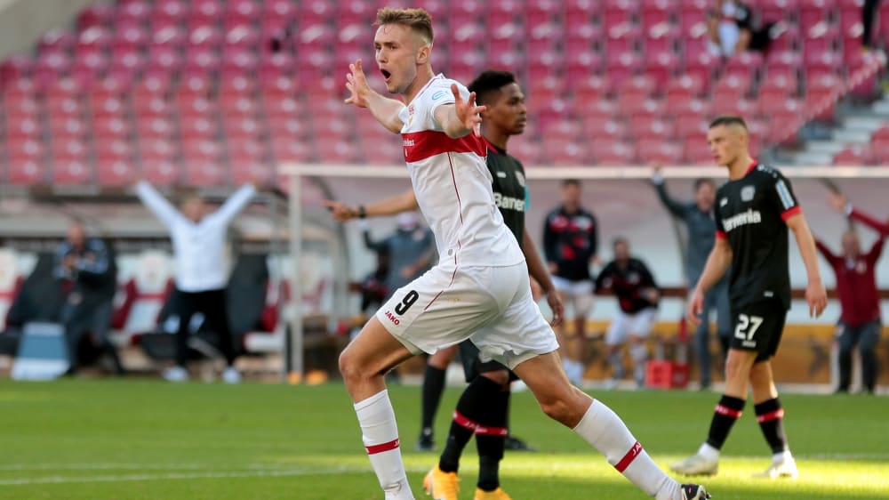 Stuttgarts Kalajdzic rettet einen Punkt gegen Leverkusen ...