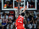 Basketball Hamburg 21.08.2026 Turkish Airlines Supercup 2026 Kroatien (CRO) - Türkei (TUR) Adem Bona (Türkei, No.30) *** Basketball Hamburg, August 21, 2026 Turkish Airlines Supercup 2026 Croatia (CRO) vs. Turkey (TUR) Adem Bona, Turkey, No. 30