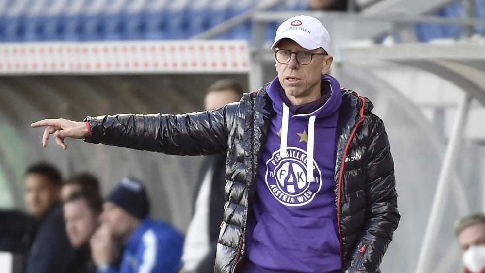 "Es gibt unangenehmere Menschen als mich": Peter Stöger.
