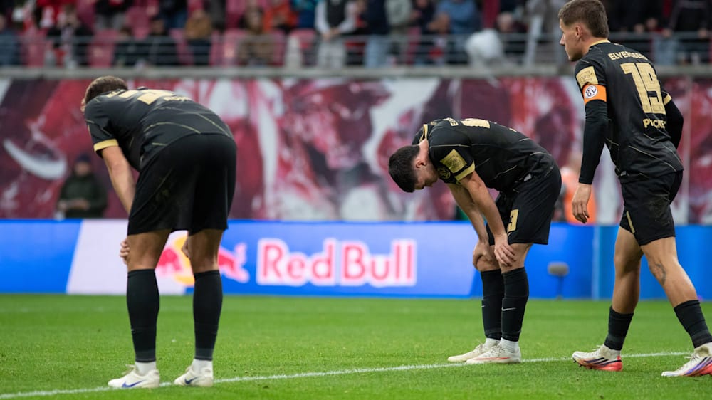 Unerfahrene Mannschaft: Kein Elversberger Spieler, der in Leipzig auf dem Platz stand, hatte bisher mehr als 15 Bundesliga-Spiele absolviert.
